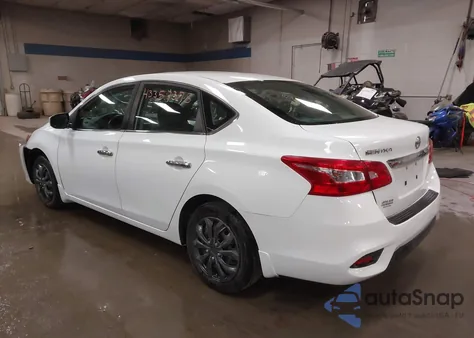 2017 Nissan Sentra S из США, поврежденный, VIN 3N1AB7AP4HY309476